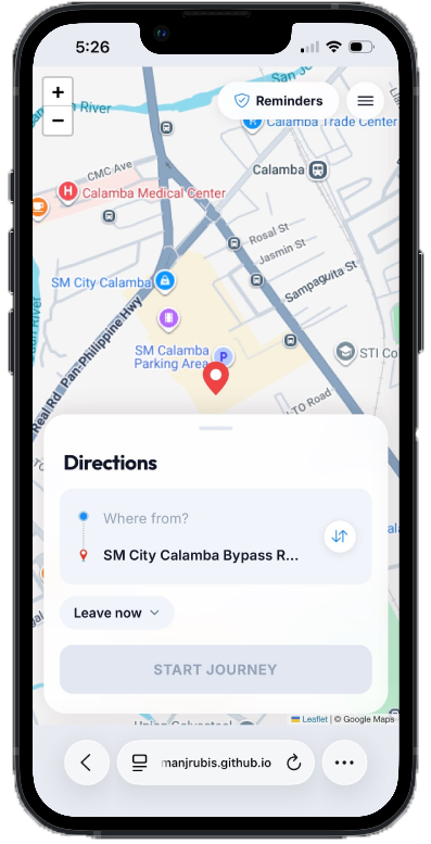 Calzada App Preview